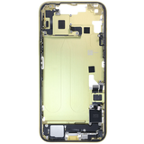 Mid-Frame Housing W/ Charging Port Flex & Small Parts For iPhone 14 Plus (EU / Global Version) (Pull) (Yellow)