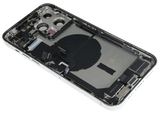 Back Housing W/ Charging Port Flex & Small Parts For iPhone 14 Pro Max (EU / Global Version) (Pull) (Silver)