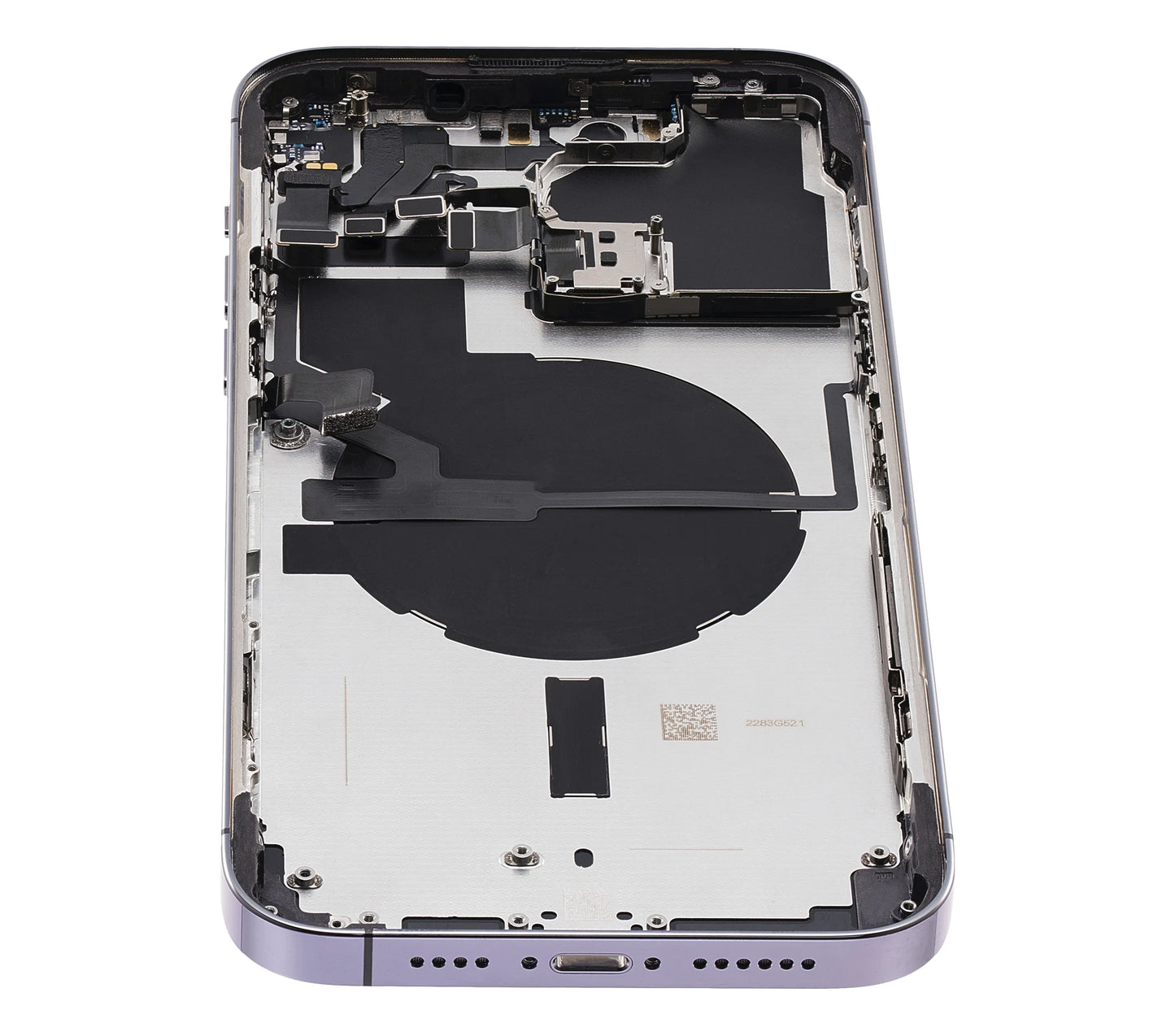 Back Housing W/ Small Parts For iPhone 14 Pro Max (US Version) (Pull) (Deep Purple)