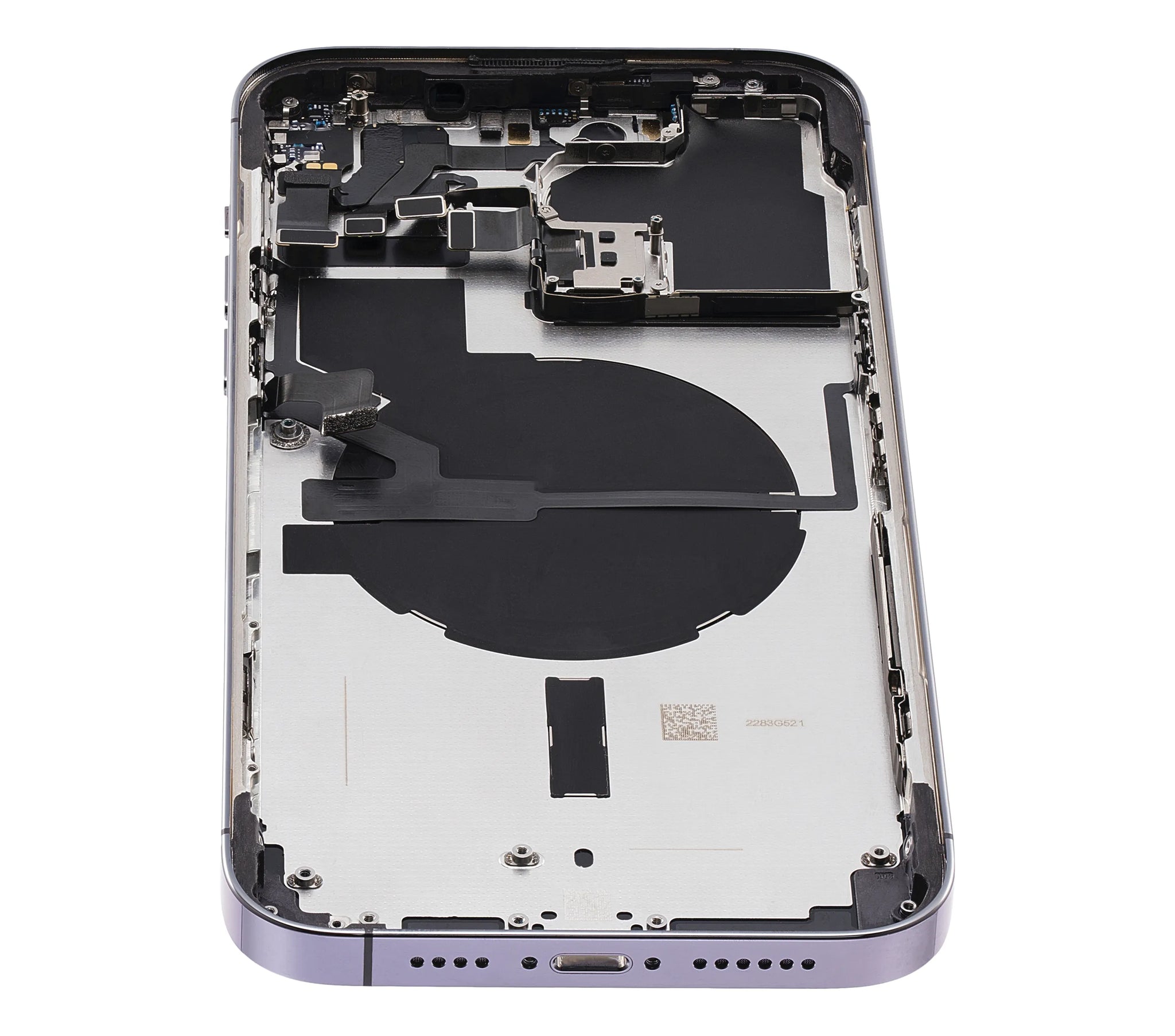 Back Housing W/ Small Parts For iPhone 14 Pro Max (US Version) (Pull) (Deep Purple)