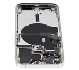 Back Housing W/ Small Parts For iPhone 14 Pro (US Version) (Pull) (Silver)