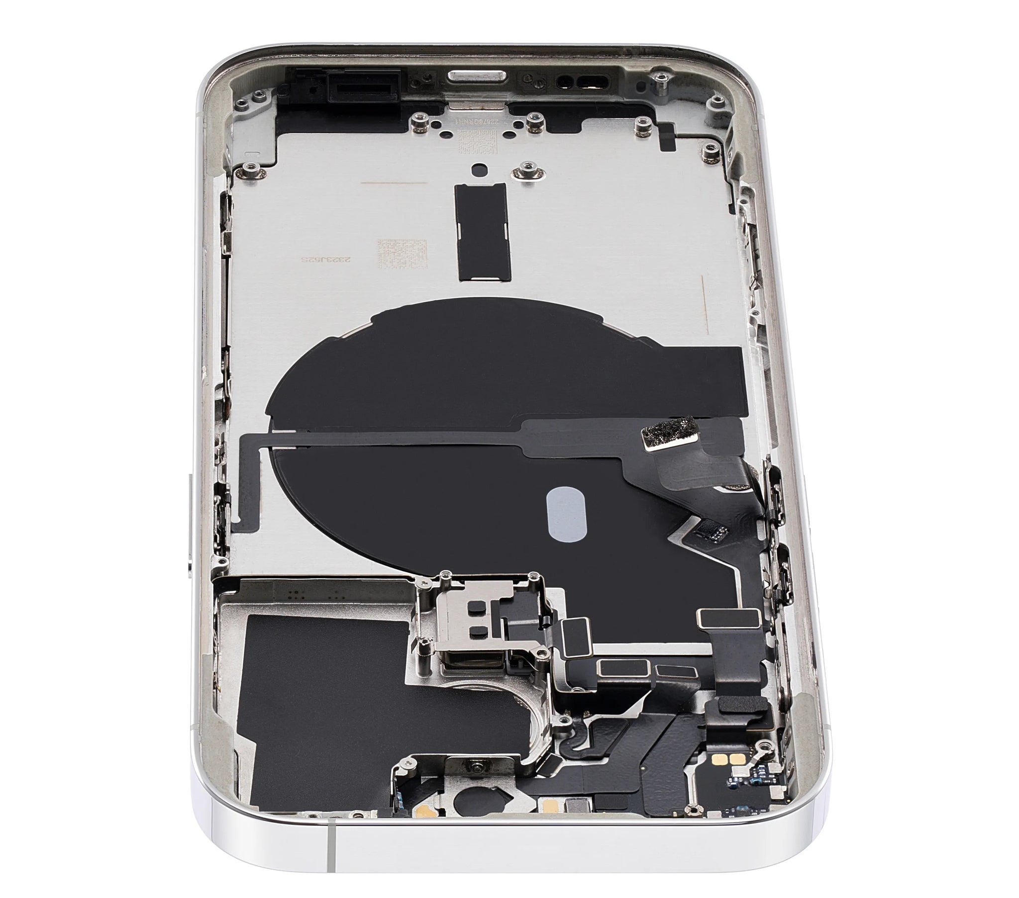 Back Housing W/ Small Parts For iPhone 14 Pro (US Version) (Pull) (Silver)