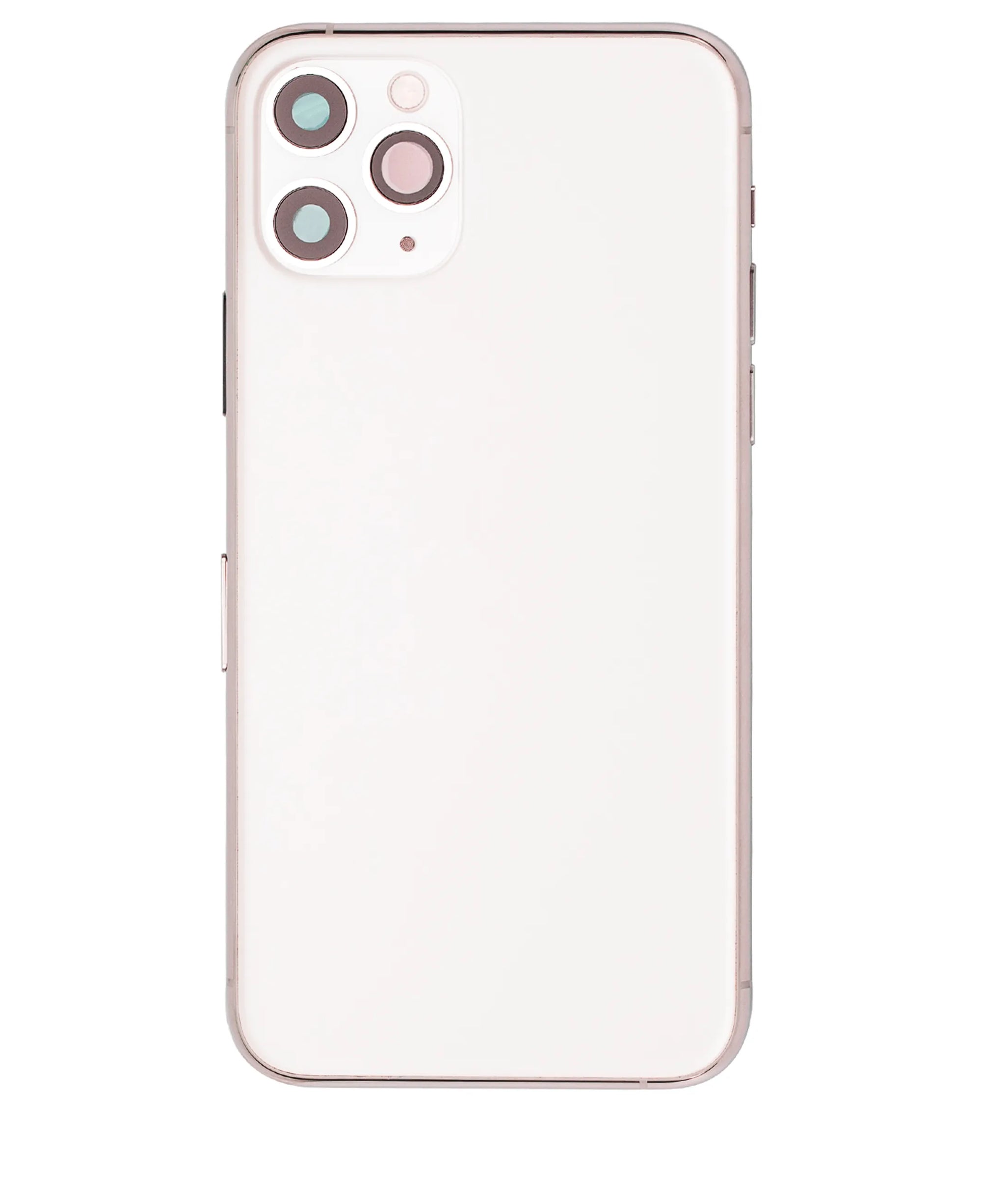 Back Housing W/ Small Components Pre-Installed For iPhone 11 Pro (Pull) (Silver)