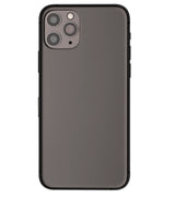 Back Housing W/ Small Components Pre-Installed For iPhone 11 Pro (Pull) (Matte Space Gray)