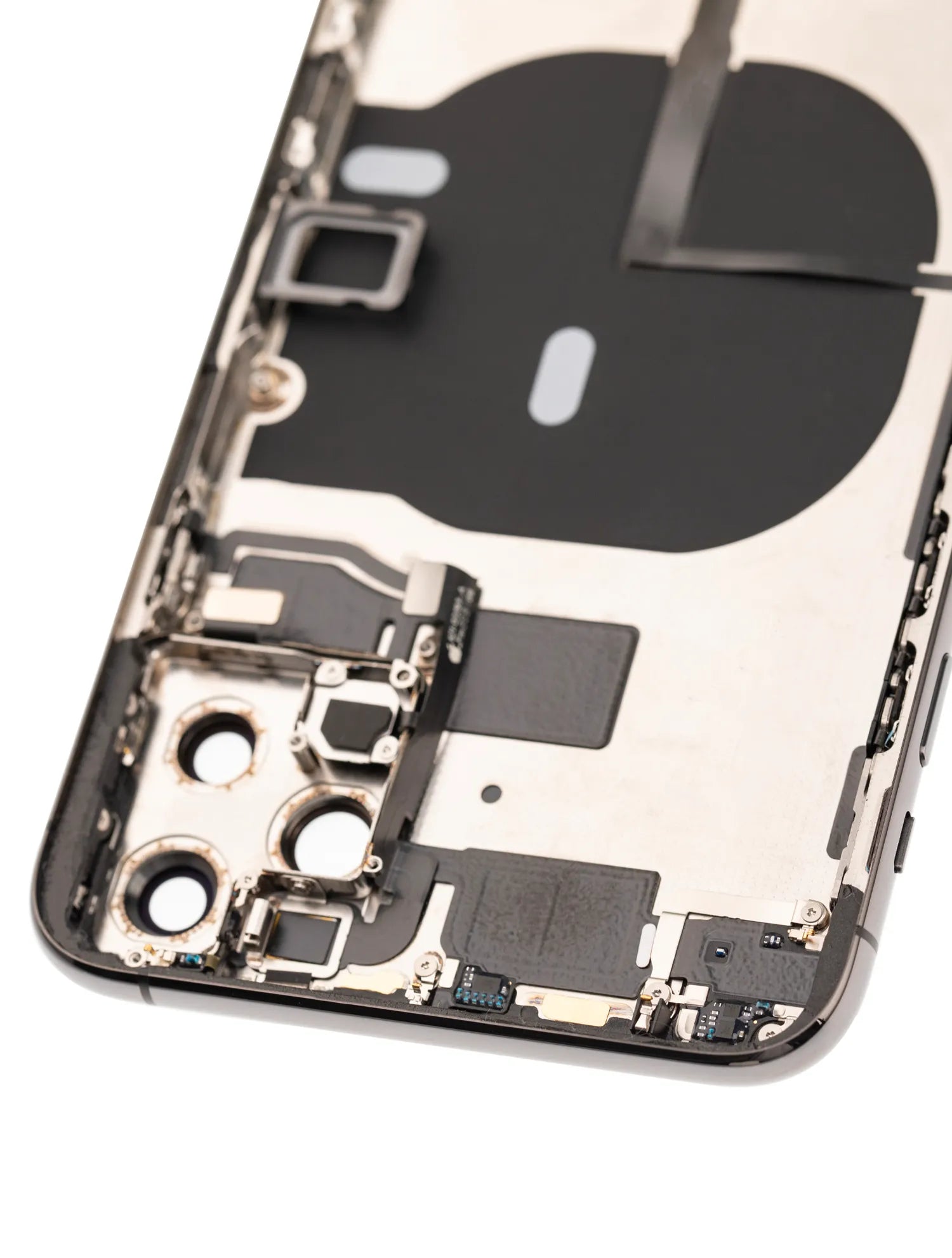 Back Housing W/ Small Components Pre-Installed For iPhone 11 Pro Max (Pull) (Space Gray)