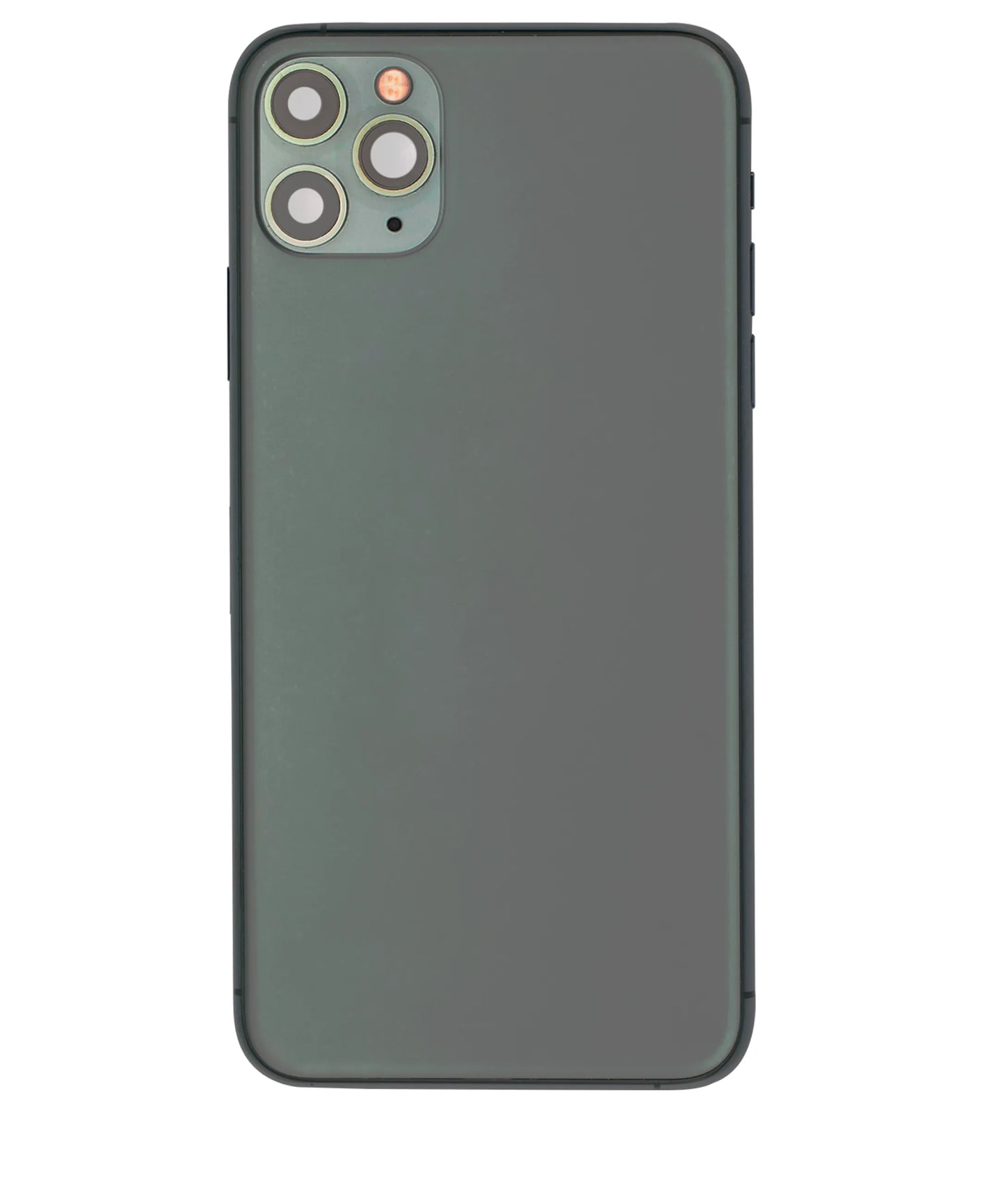 Back Housing W/ Small Components Pre-Installed For iPhone 11 Pro Max (Pull) (Midnight Green)