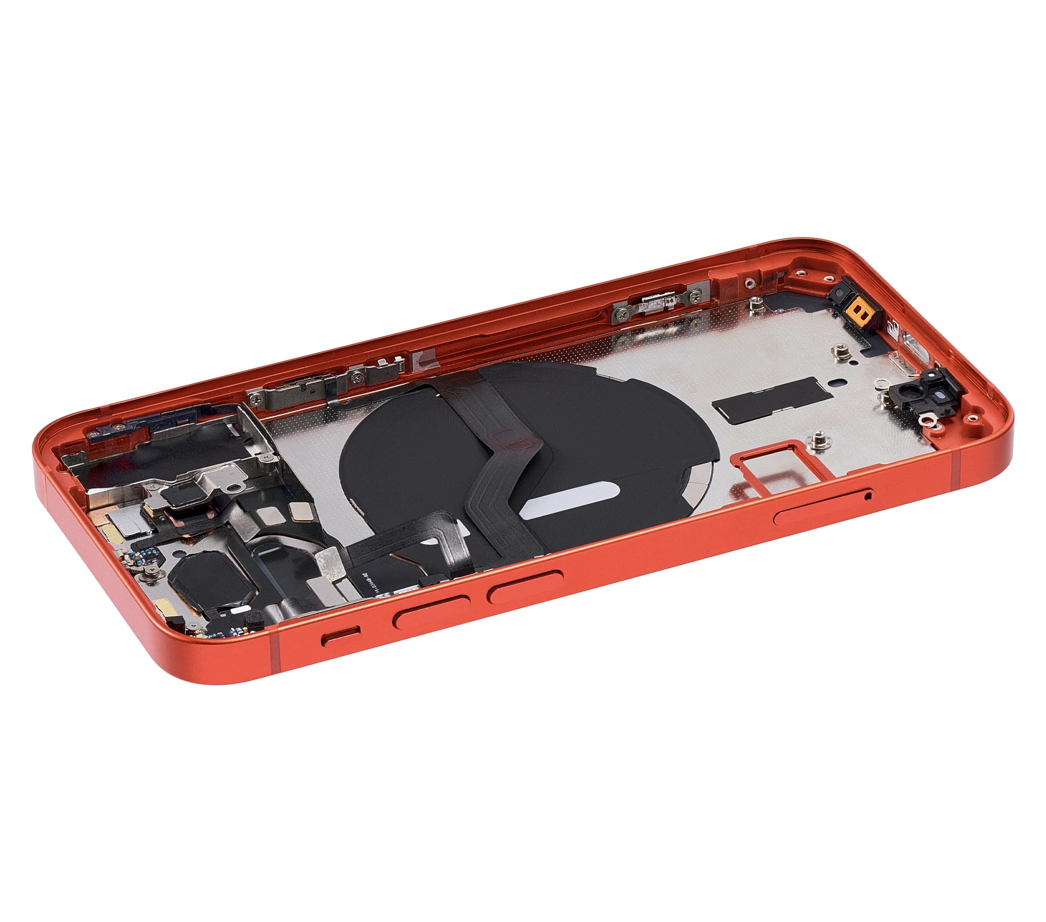 Back Housing W/ Small Parts For iPhone 12 Mini (EU / Global Version) (Pull) (Red)