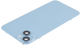 Back Glass w/ MagSafe Magnet For iPhone 14 Plus (Used OEM Pull: Grade A) (Blue)
