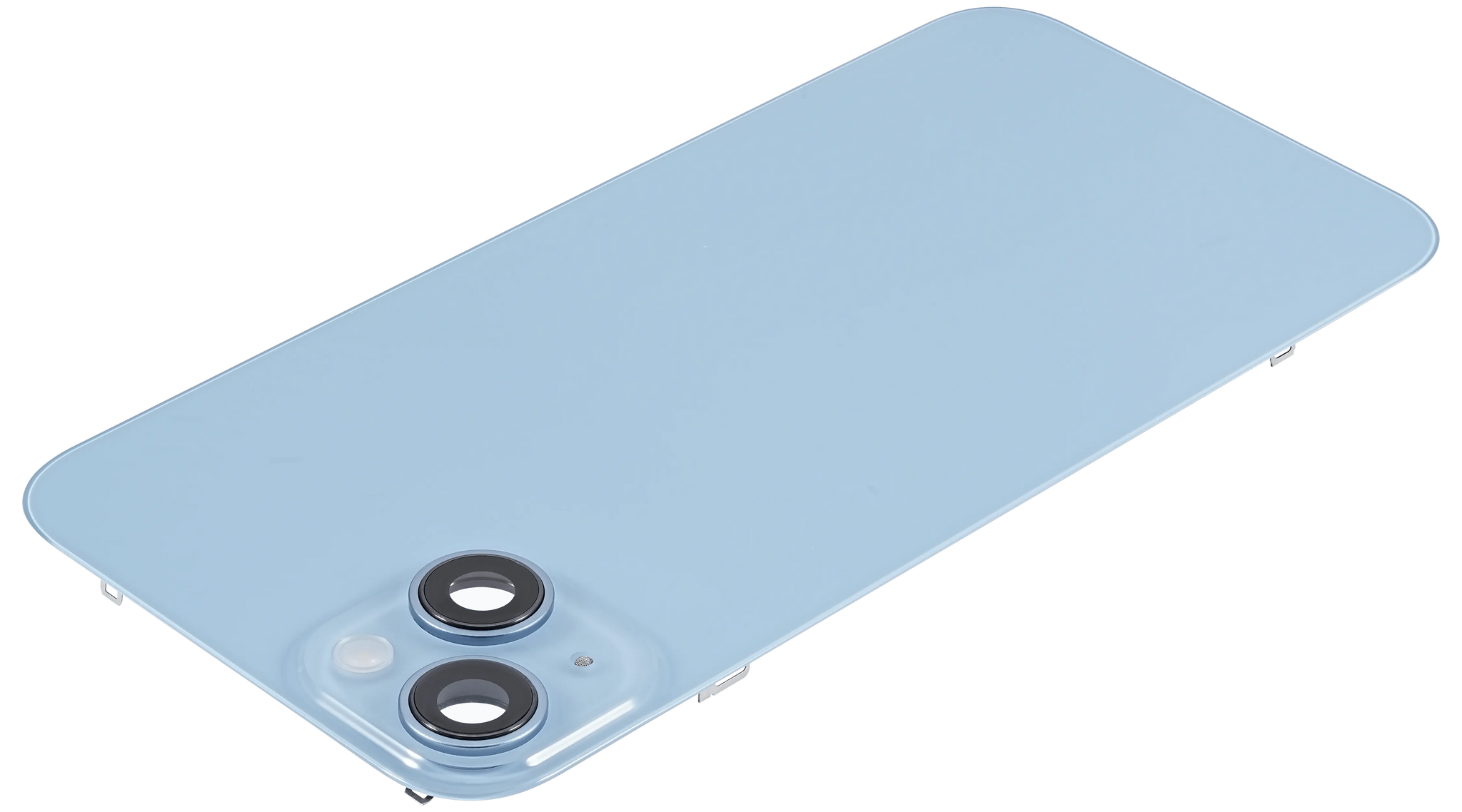 Back Glass w/ MagSafe Magnet For iPhone 14 Plus (Used OEM Pull: Grade A) (Blue)