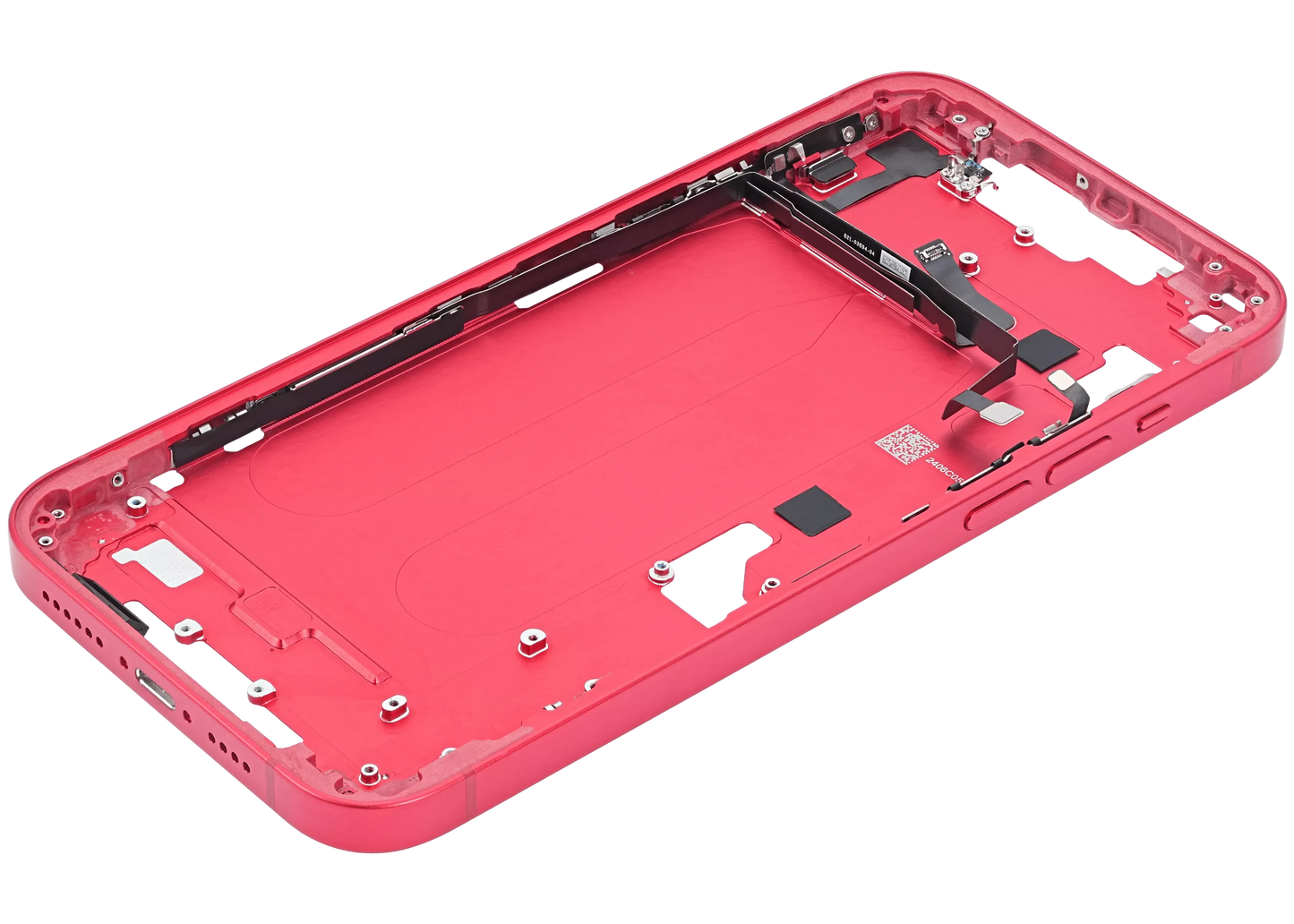 Mid-Frame Housing W/ Small Parts For iPhone 14 Plus (US Version) (Pull) (Red)