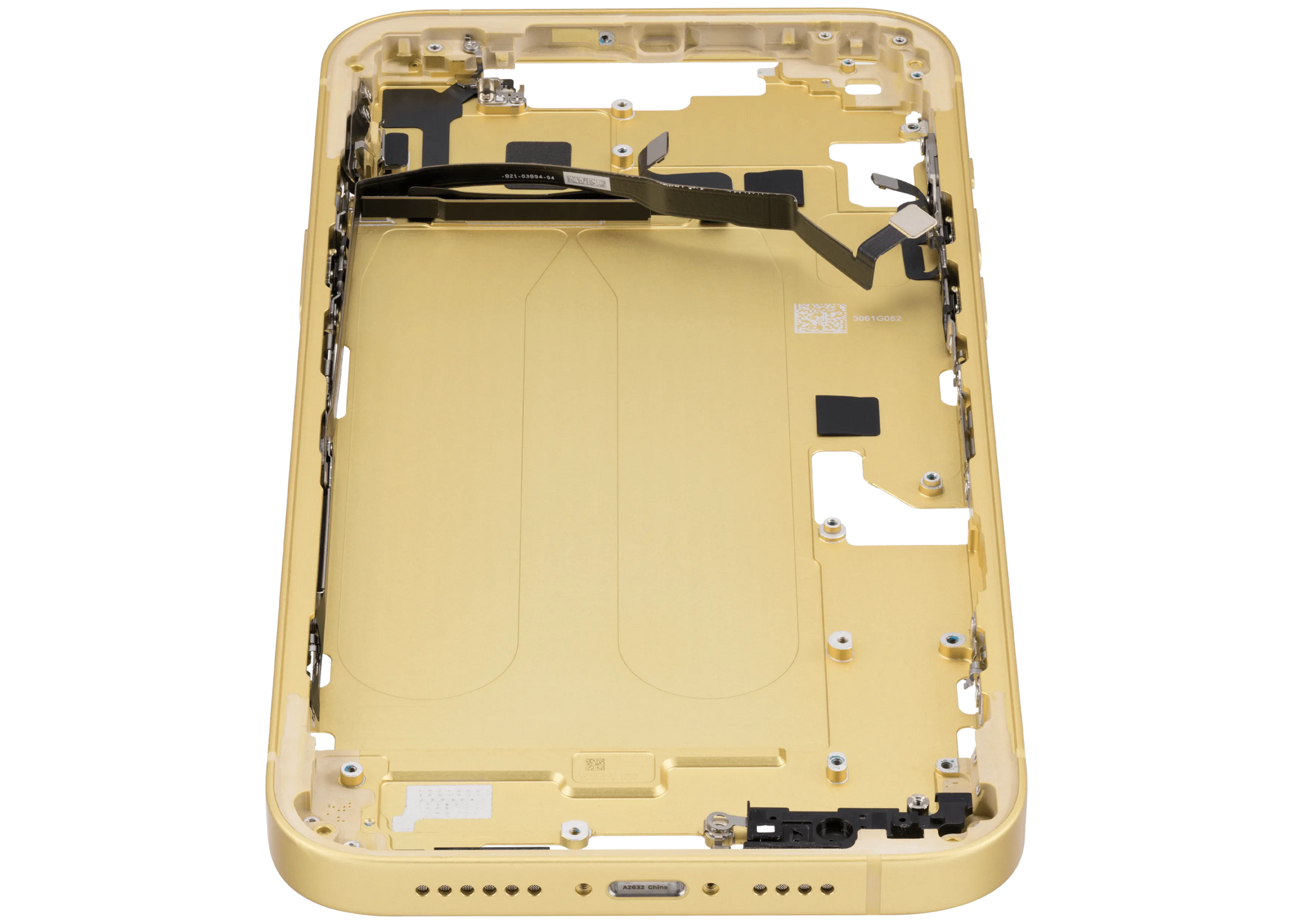 Mid-Frame Housing W/ Small Parts For iPhone 14 Plus (US Version) (Pull) (Yellow)