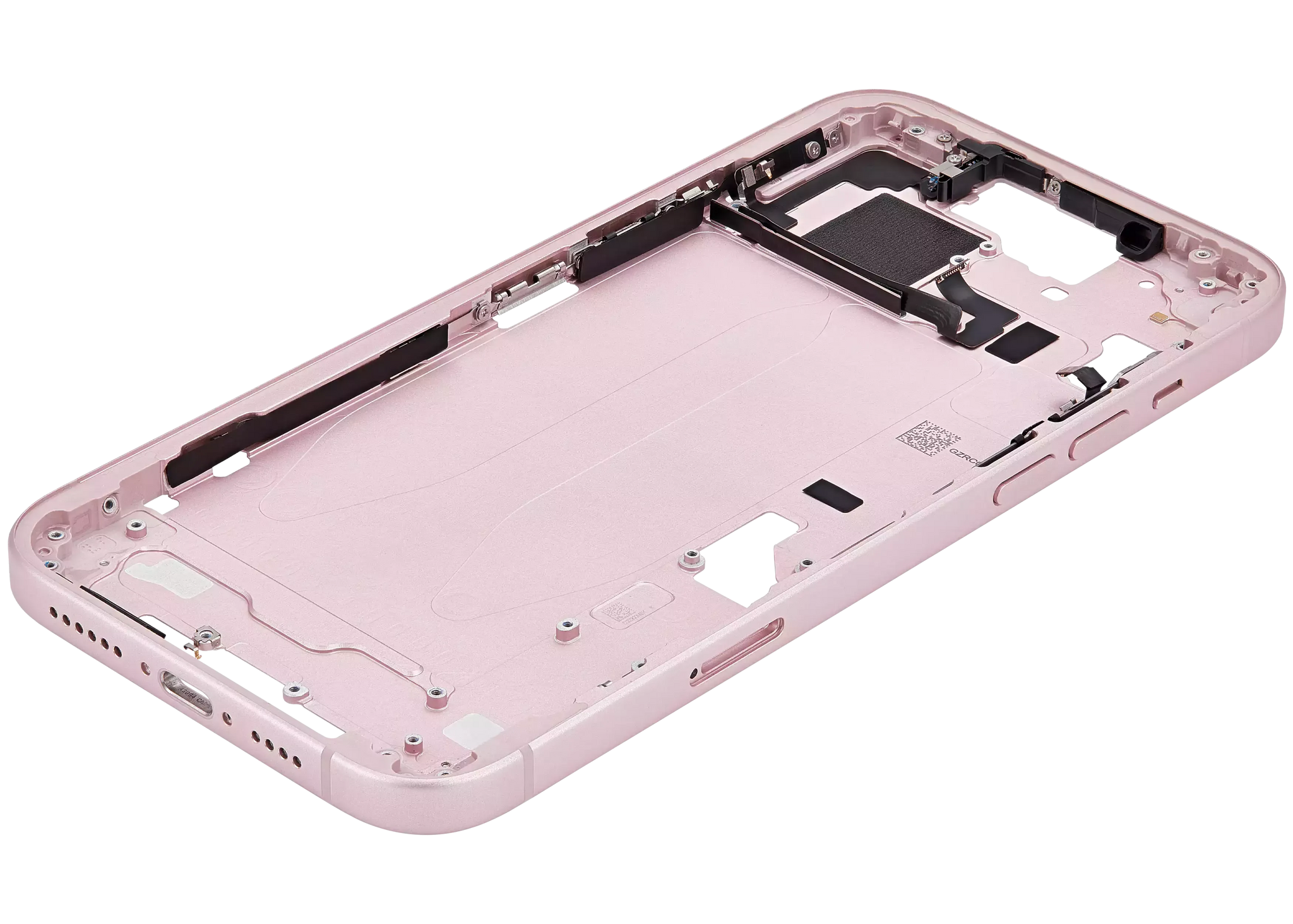 Mid-Frame Housing W/ Small Parts For iPhone 15 Plus (EU / Global Version) (Pull) (Pink)