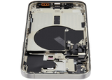 Back Housing W/ Small Parts For iPhone 15 Pro Max (US Version) (Pull) (White Titanium)