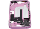 Mid-Frame Housing W/ Small Parts For iPhone 16 (US Version) (Pull) (Pink)