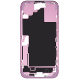 Mid-Frame Housing W/ Small Parts For iPhone 16 Plus (US Version) (Pull) (Pink)