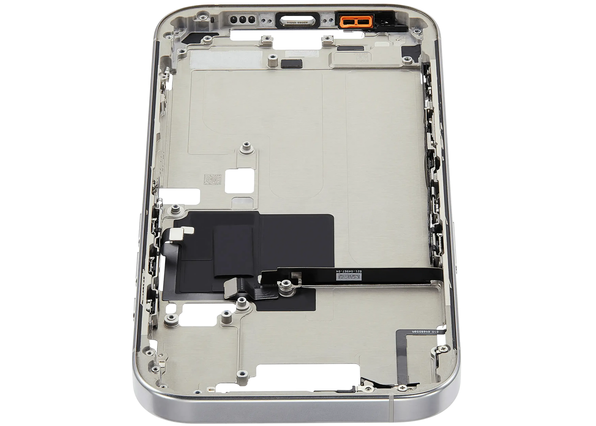 Mid-Frame Housing W/ Small Parts For iPhone 16 Pro (US Version) (Pull) (Natural Titanium)