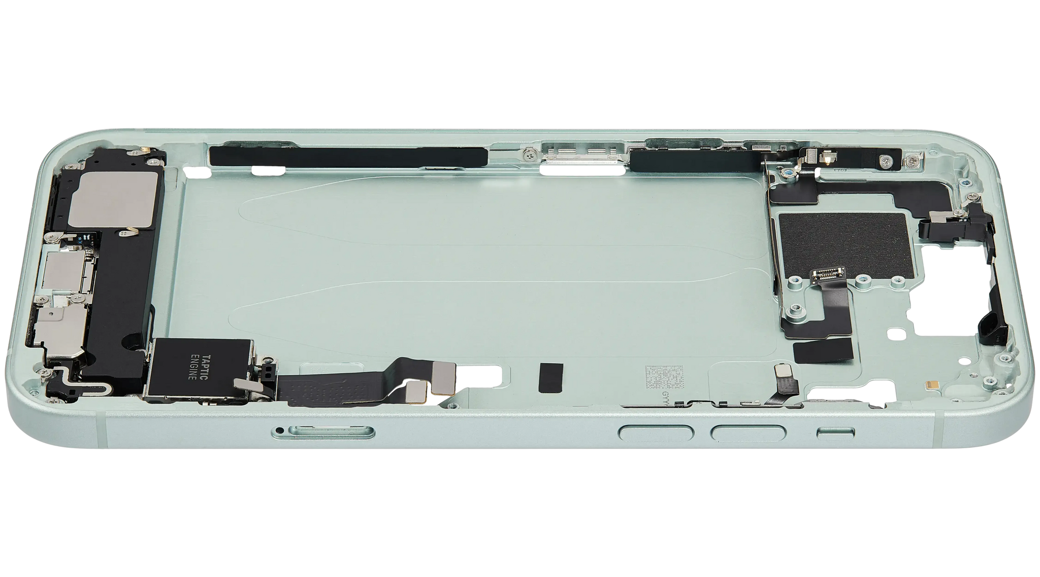 Mid-Frame Housing W/ Charging Port Flex & Small Parts For iPhone 15 Plus (EU / Global Version) (Pull) (Green)