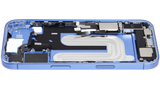 Mid-Frame Housing W/ Charging Port Flex & Small Parts For iPhone 16 (EU / Global Version) (Pull) (Ultramarine)