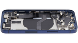 Back Housing W/ Charging Port Flex & Small Parts For iPhone 12 Mini (US Version) (Pull) (Blue)