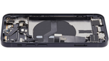 Back Housing W/ Charging Port Flex & Small Parts For iPhone 12 Mini (US Version) (Pull) (Black)