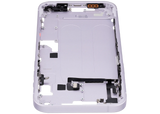 Mid-Frame Housing W/ Charging Port Flex & Small Parts For iPhone 14 Plus (EU / Global Version) (Pull) (Purple)