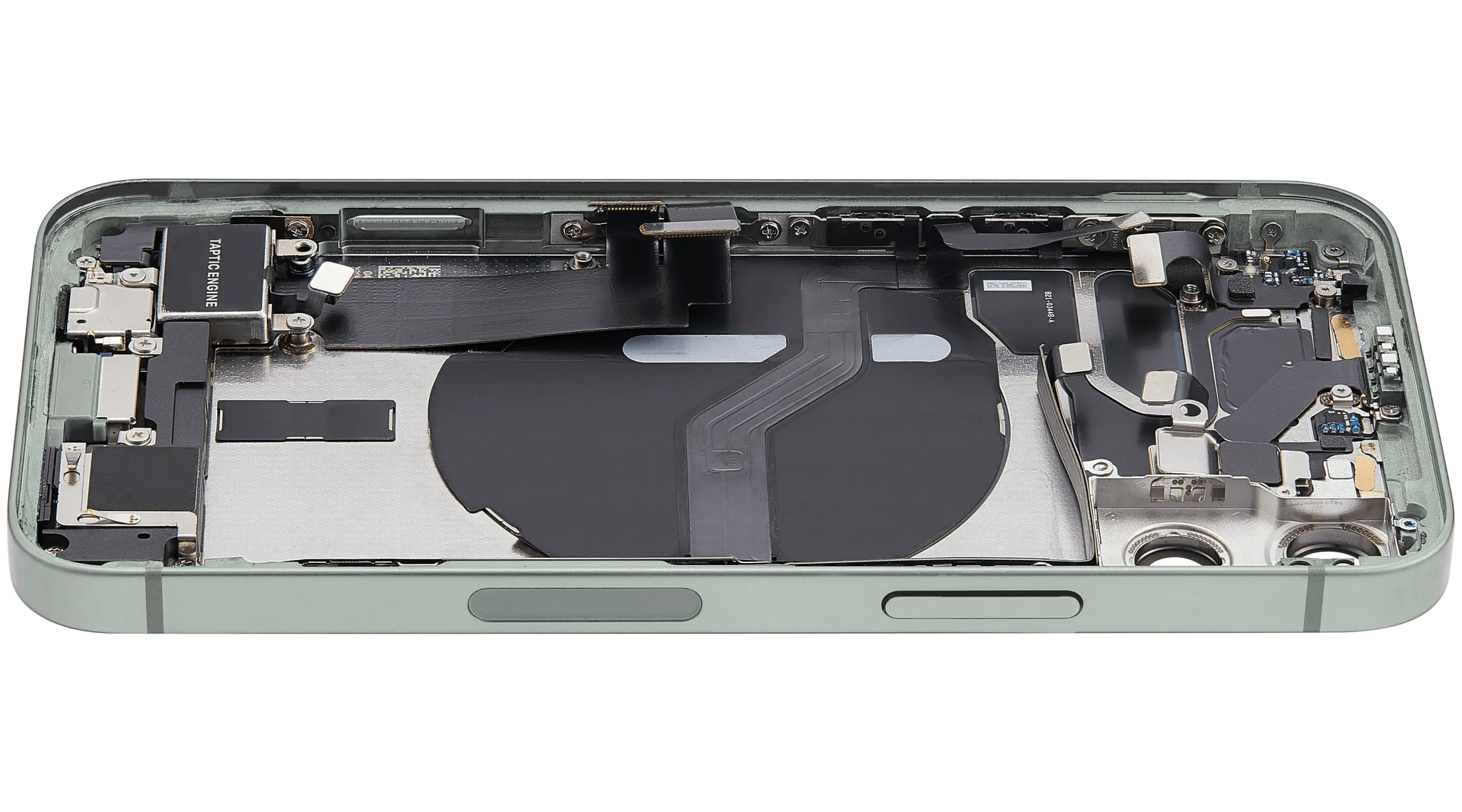 Back Housing W/ Charging Port Flex & Small Parts For iPhone 12 Mini (US Version) (Pull) (Green)