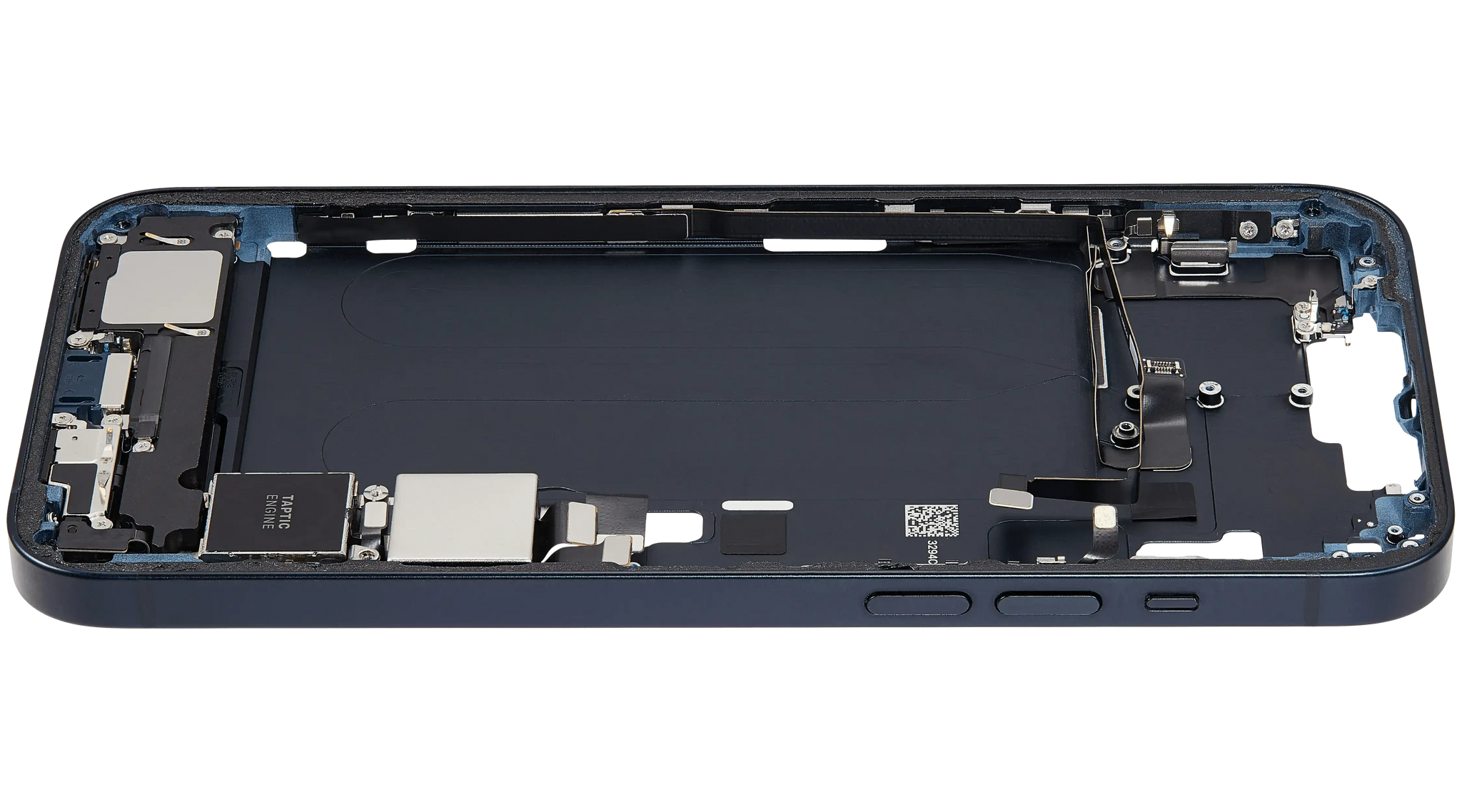 Mid-Frame Housing W/ Charging Port Flex & Small Parts For iPhone 14 Plus (US Version) (Pull) (Midnight)