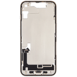 Mid-Frame Housing W/ Charging Port Flex & Small Parts For iPhone 14 (US Version) (Pull) (Starlight)