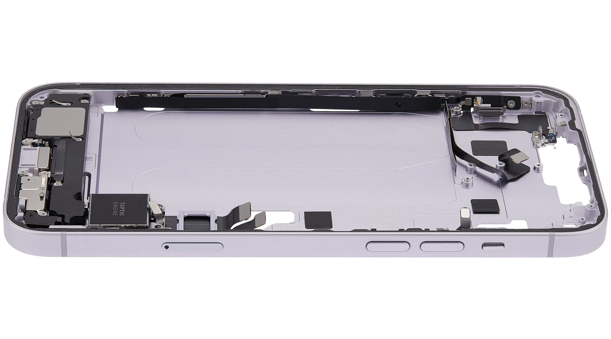 Mid-Frame Housing W/ Charging Port Flex & Small Parts For iPhone 14 Plus (EU / Global Version) (Pull) (Purple)