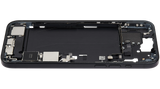 Mid-Frame Housing W/ Charging Port Flex & Small Parts For iPhone 15 Plus (US Version) (Pull) (Black)