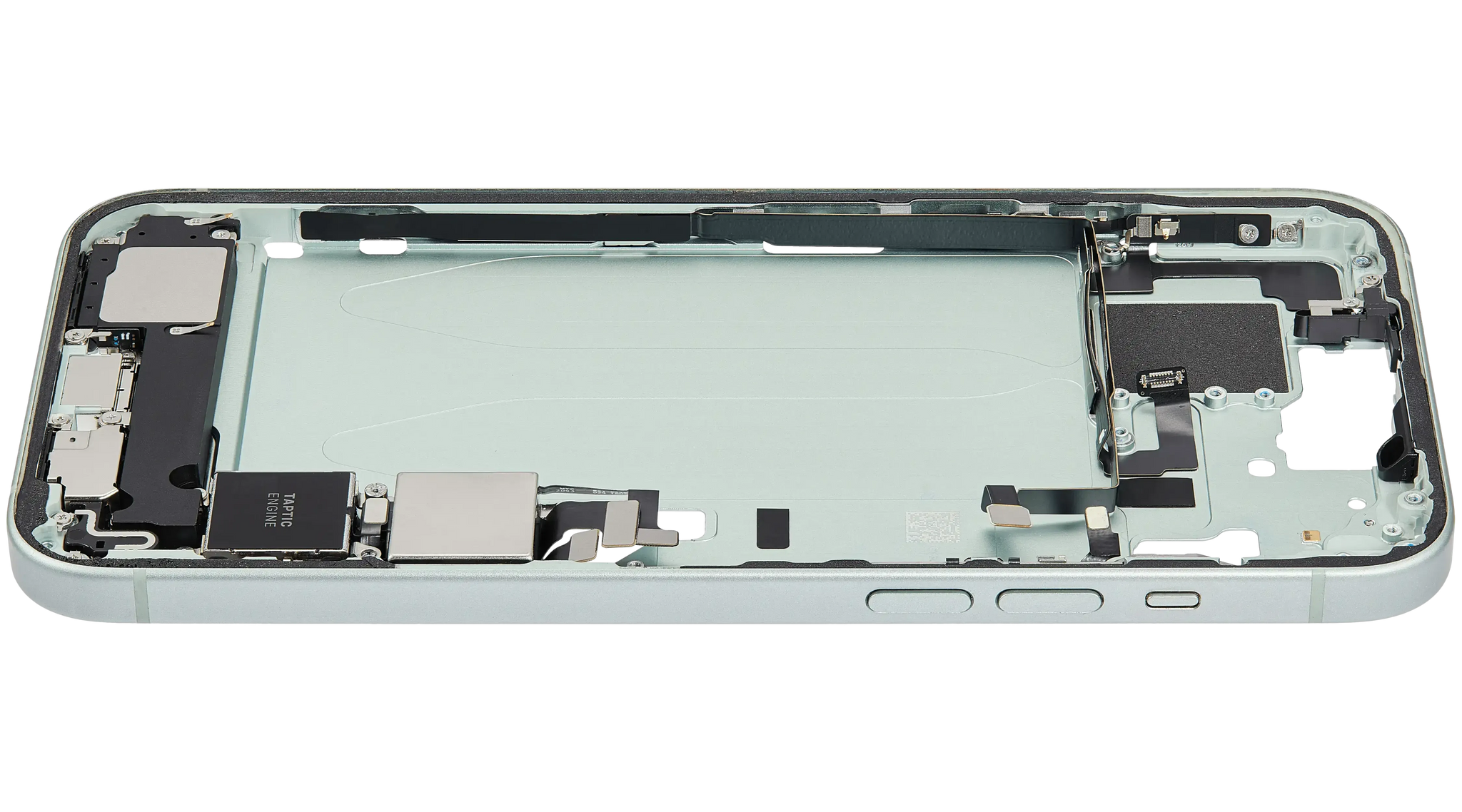 Mid-Frame Housing W/ Charging Port Flex & Small Parts For iPhone 15 Plus (US Version) (Pull) (Green)