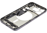 Mid-Frame Housing W/ Charging Port Flex & Small Parts For iPhone 15 Pro Max (US Version) (Pull) (Black Titanium)
