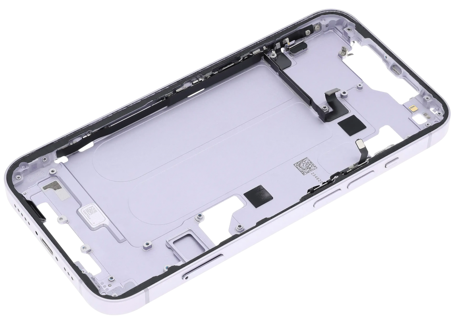 Mid-Frame Housing W/ Small Parts For iPhone 14 (EU / Global Version) (Pull) (Purple)