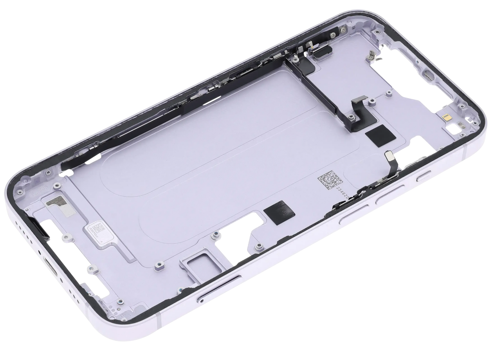 Mid-Frame Housing W/ Small Parts For iPhone 14 (EU / Global Version) (Pull) (Purple)