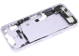Mid-Frame Housing W/ Charging Port Flex & Small Parts For iPhone 14 (US Version) (Pull) (Purple)