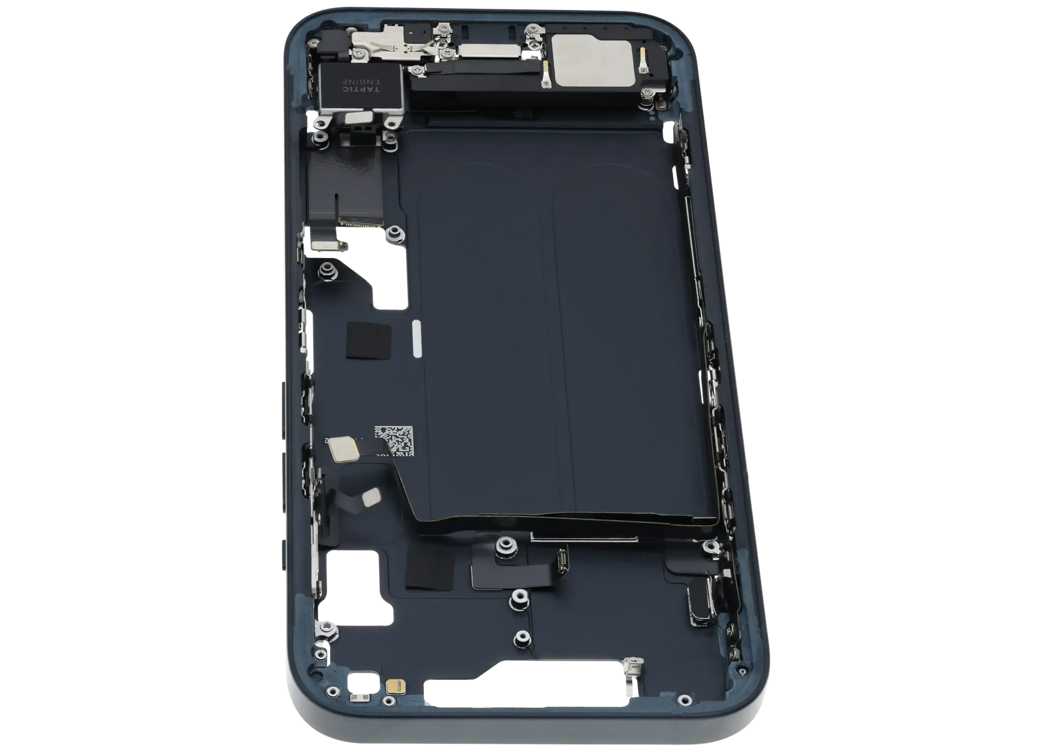 Mid-Frame Housing W/ Charging Port Flex & Small Parts For iPhone 14 (US Version) (Pull) (Midnight)