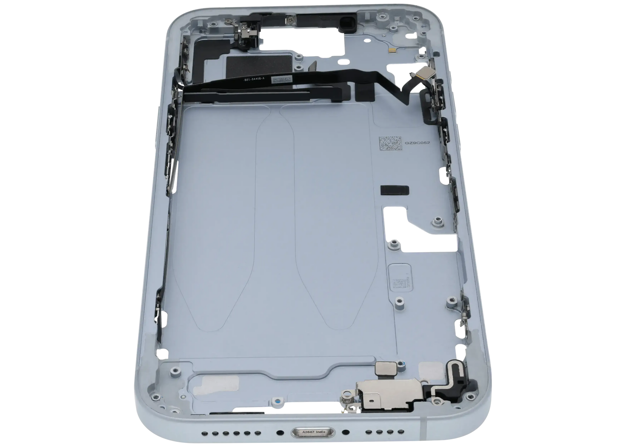 Mid-Frame Housing W/ Small Parts For iPhone 15 Plus (US Version) (Pull) (Blue)