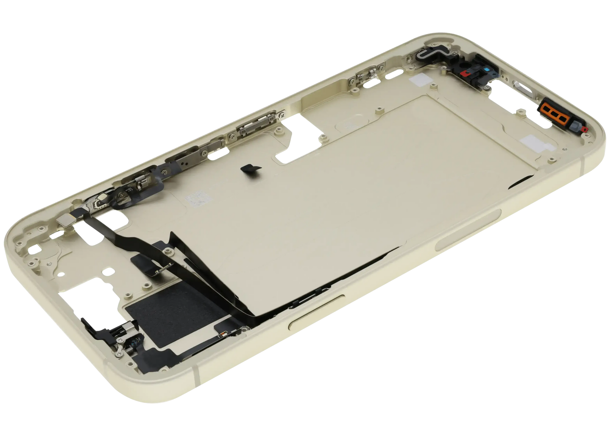 Mid-Frame Housing W/ Small Parts For iPhone 15 Plus (US Version) (Pull) (Yellow)