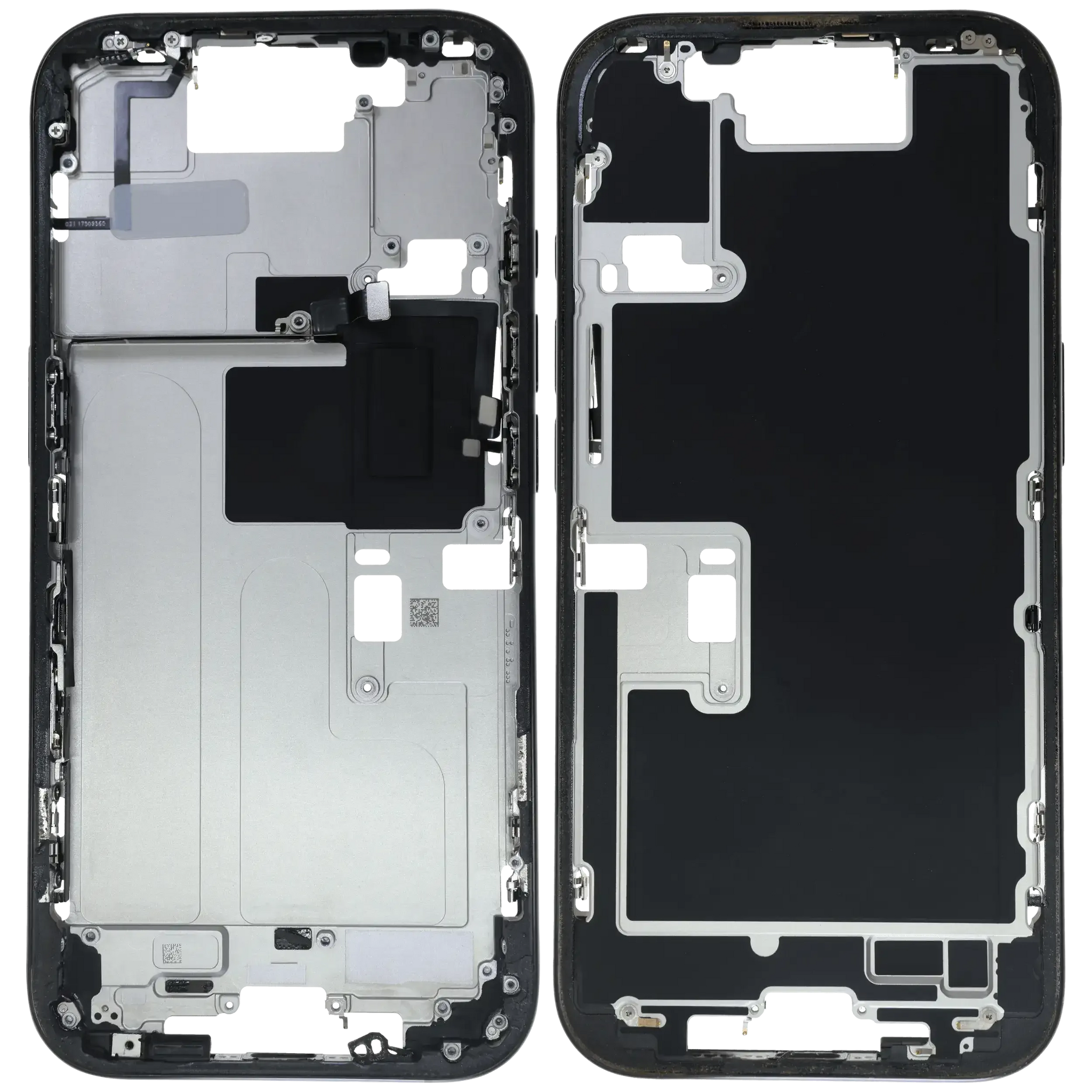 Mid-Frame Housing W/ Small Parts For iPhone 16 Pro (US Version) (Pull) (Black Titanium)