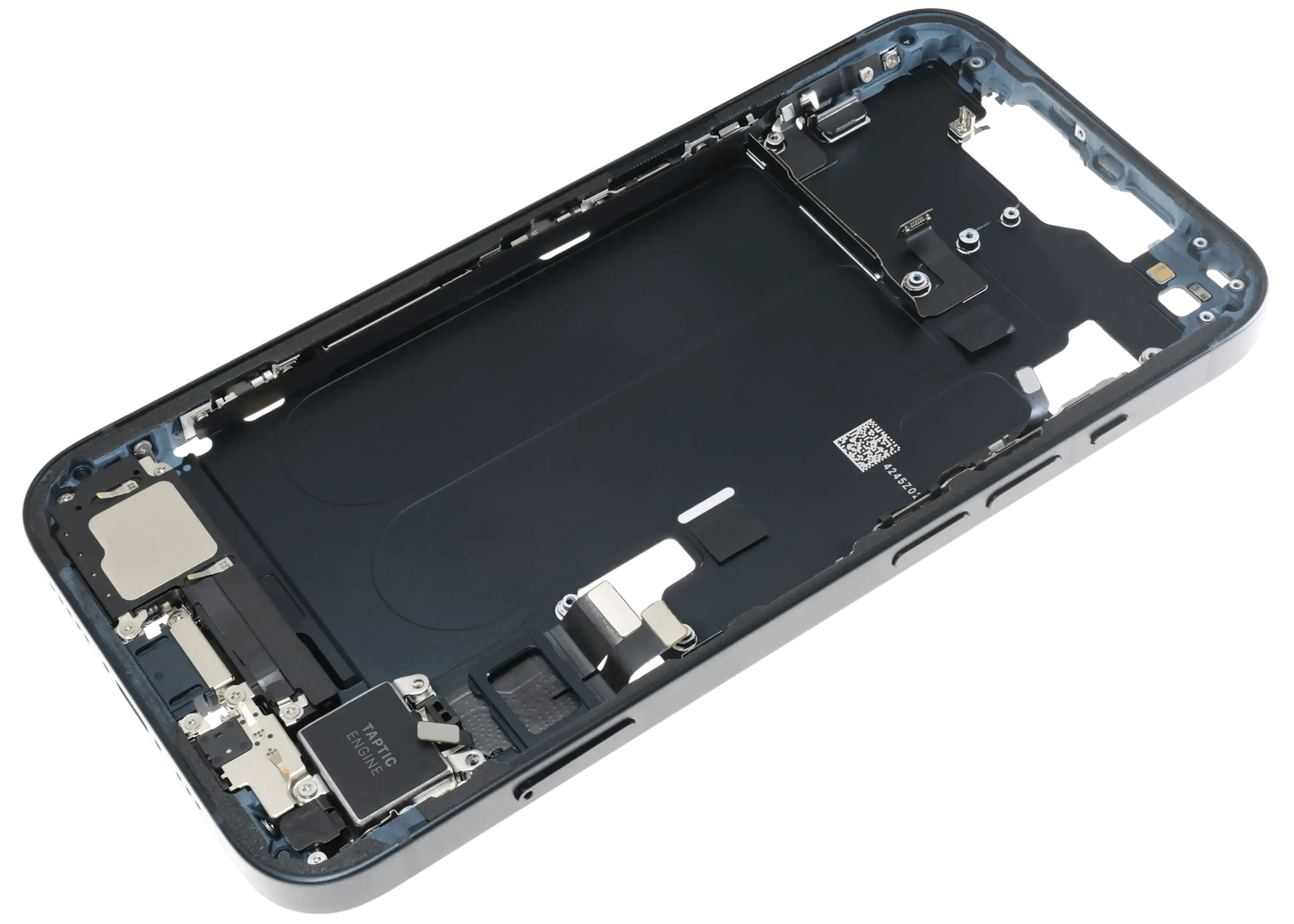 Mid-Frame Housing W/ Charging Port Flex & Small Parts For iPhone 14 (EU / Global Version) (Pull) (Midnight)