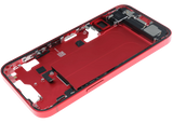 Mid-Frame Housing W/ Charging Port Flex & Small Parts For iPhone 14 (EU / Global Version) (Pull) (Red)