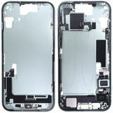 Mid-Frame Housing W/ Charging Port Flex & Small Parts For iPhone 15 (EU / Global Version) (Pull) (Green)