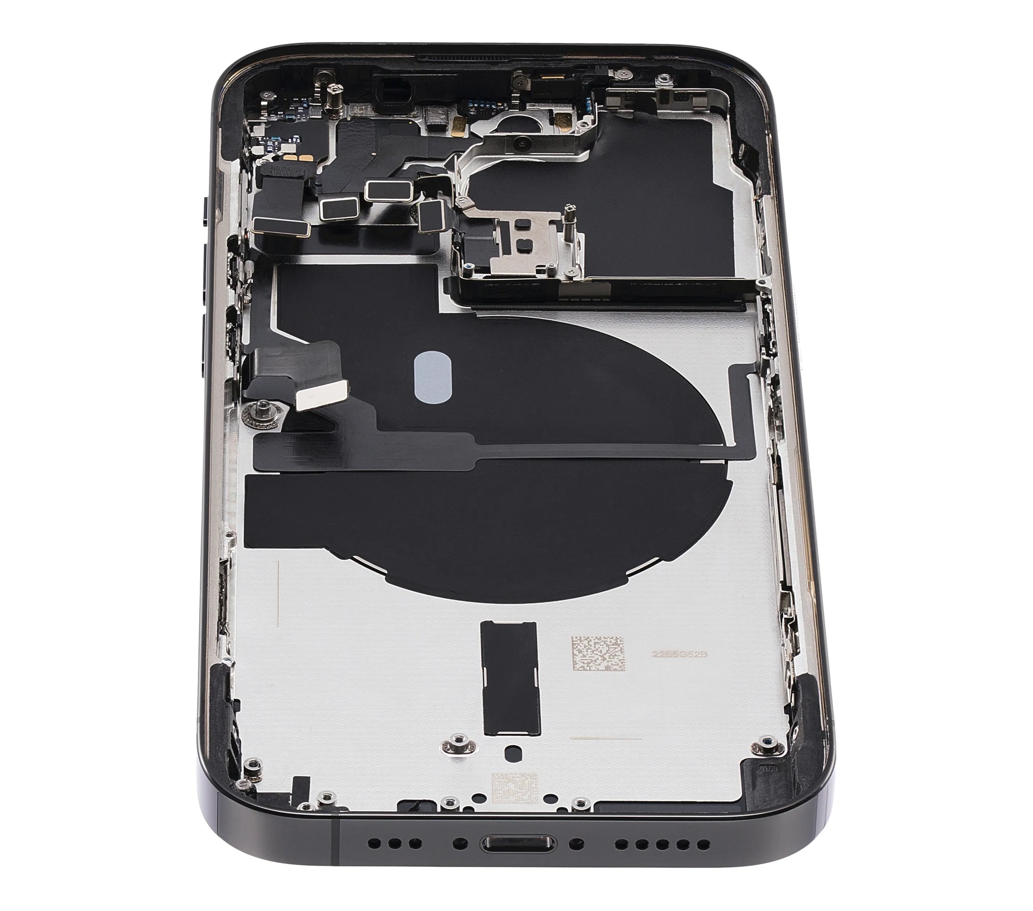 Back Housing W/ Small Parts For iPhone 14 Pro (US Version) (Pull) (Space Black)