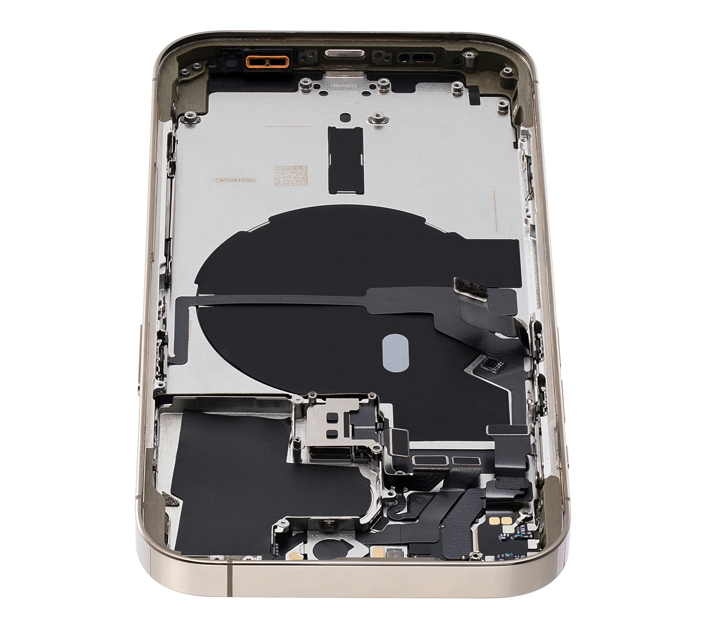 Back Housing W/ Small Parts For iPhone 14 Pro (US Version) (Pull) (Gold)