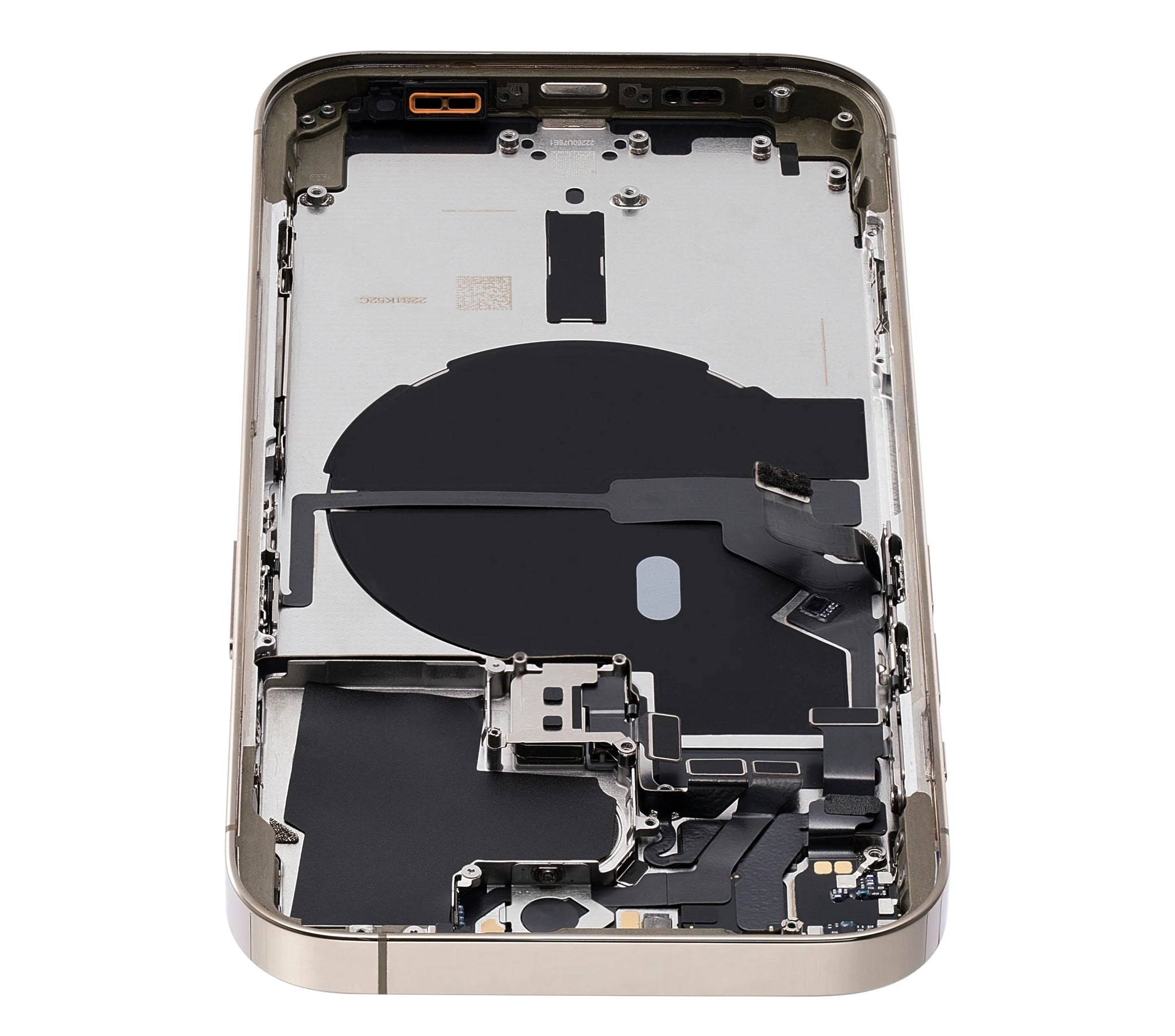 Back Housing W/ Small Parts For iPhone 14 Pro (US Version) (Pull) (Gold)