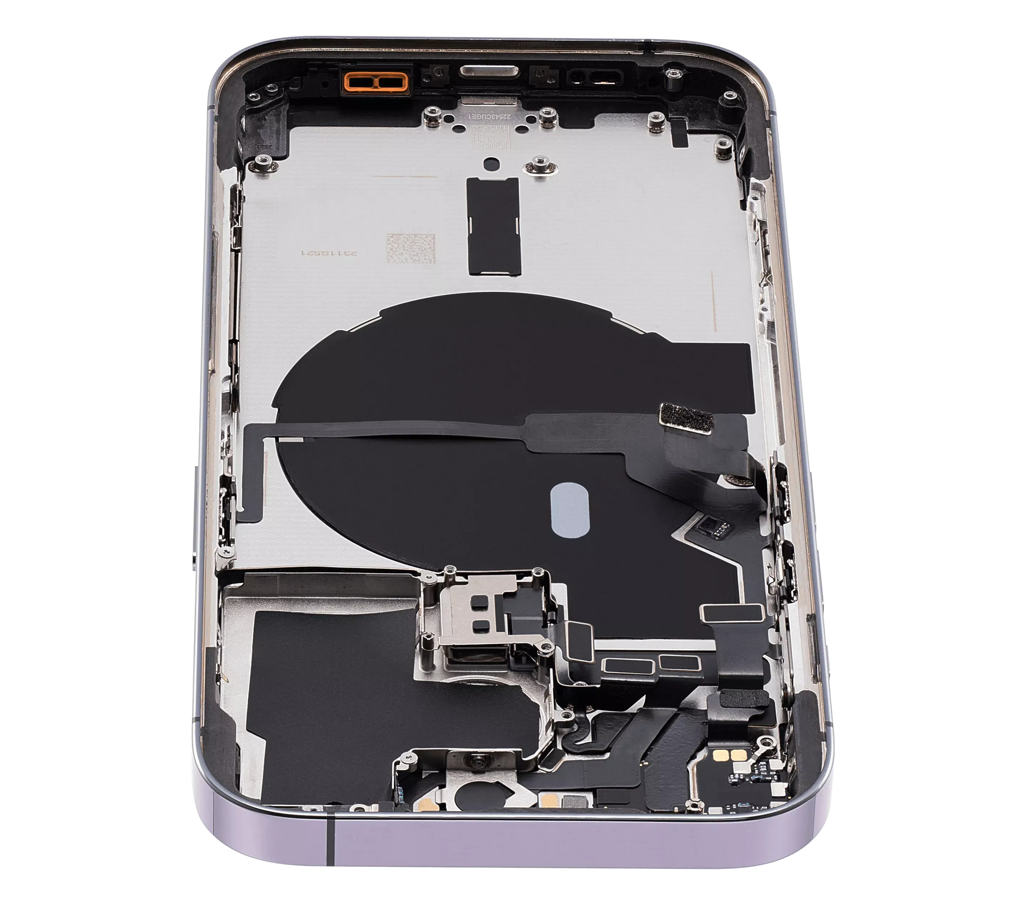 Back Housing W/ Small Parts For iPhone 14 Pro (US Version) (Pull) (Deep Purple)