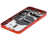 Back Housing W/ Small Parts For iPhone 12 Mini (US Version) (Pull) (Red)