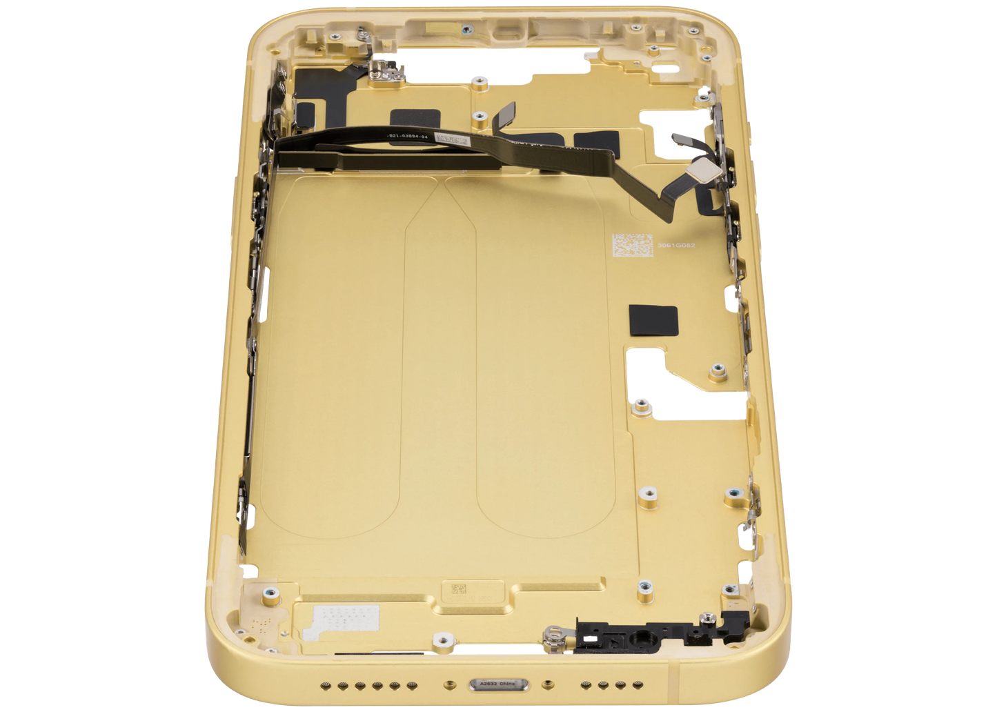 Mid-Frame Housing W/ Small Parts For iPhone 14 Plus (US Version) (Pull) (Yellow)