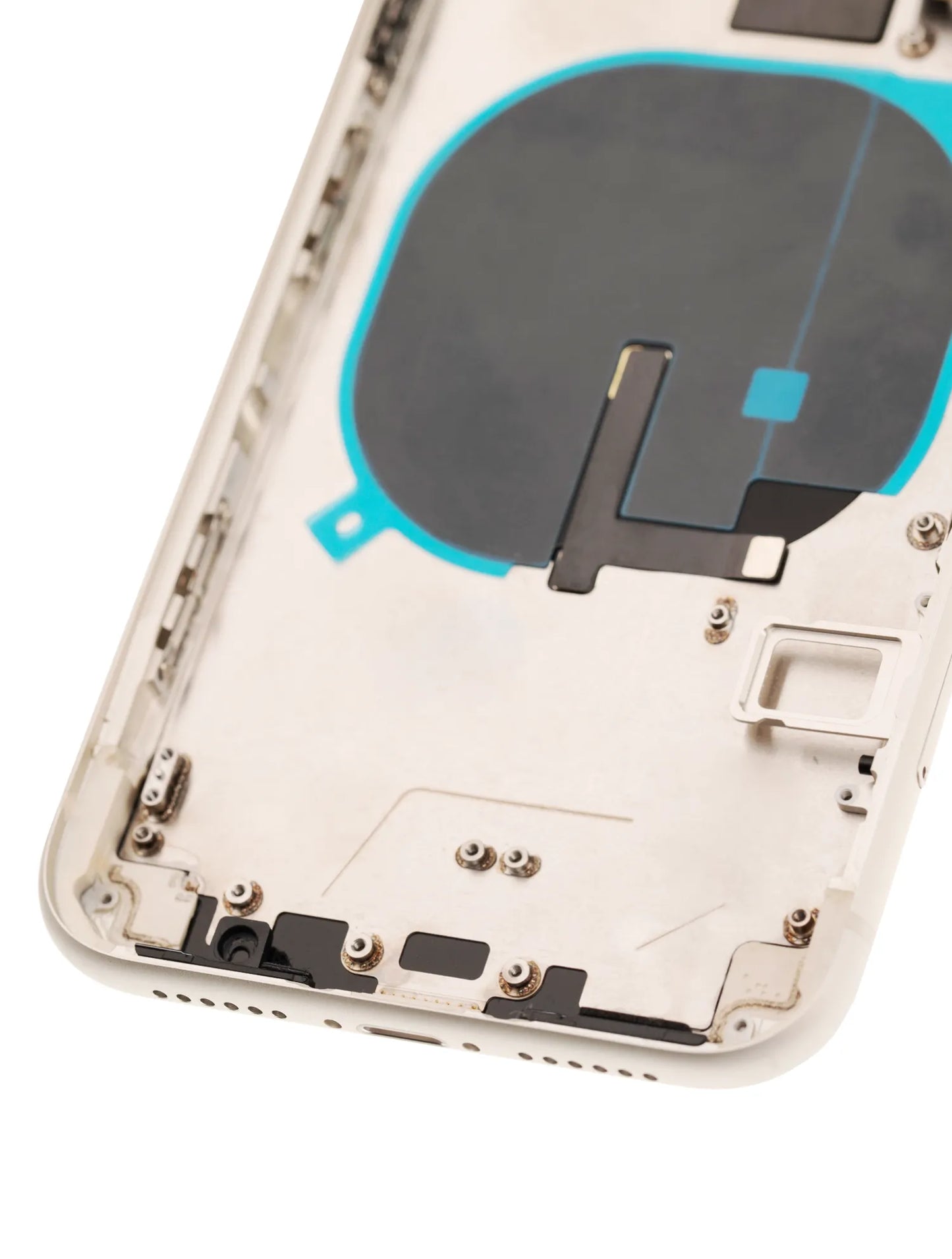 Back Housing W/ Small Components Pre-Installed For iPhone 11 Pro Max (Pull) (Silver)