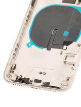 Back Housing W/ Small Components Pre-Installed For iPhone 11 Pro Max (Pull) (Silver)